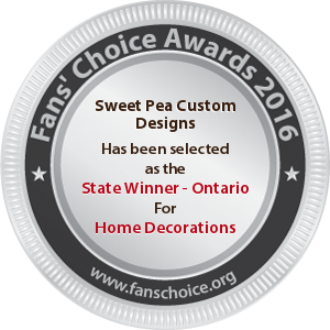 Sweet Pea Custom Designs - Award Winner Badge