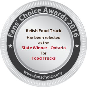 Relish Food Truck - Award Winner Badge