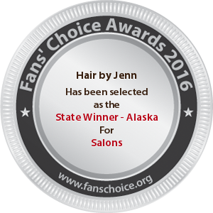Hair by Jenn - Award Winner Badge