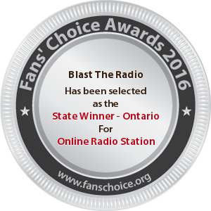 Blast The Radio - Award Winner Badge
