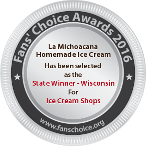 La Michoacana Homemade Ice Cream - Award Winner Badge