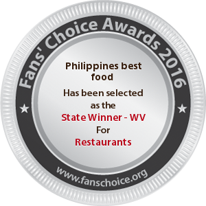 Philippines best food - Award Winner Badge