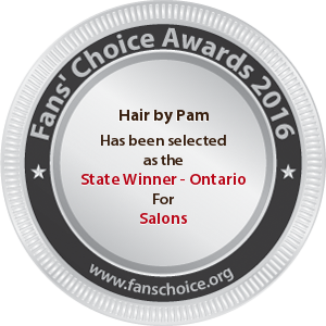 Hair by Pam - Award Winner Badge