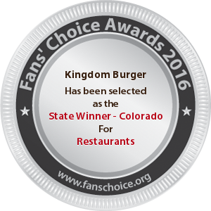 Kingdom Burger - Award Winner Badge