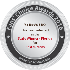 Ya Boy’s BBQ - Award Winner Badge
