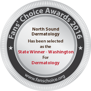 North Sound Dermatology - Award Winner Badge