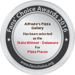 Alfredo’s Pizza Gallery - Award Winner Badge