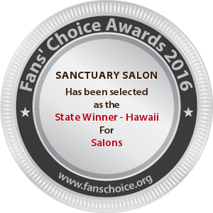 SANCTUARY SALON - Award Winner Badge