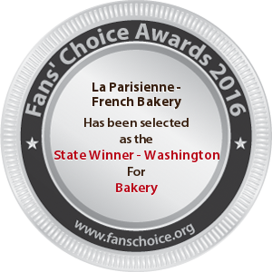 La Parisienne – French Bakery - Award Winner Badge