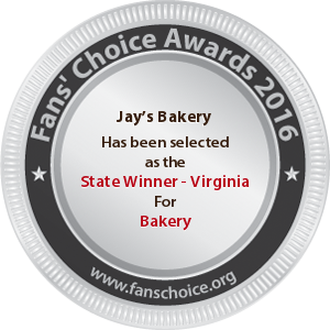 Jay’s Bakery - Award Winner Badge