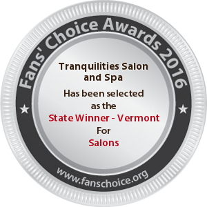 Tranquilities Salon and Spa - Award Winner Badge