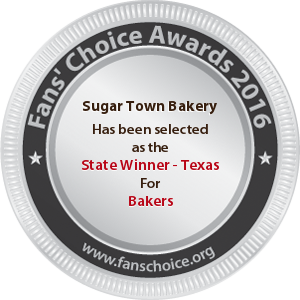 Sugar Town Bakery - Award Winner Badge