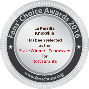 La Parrilla Knoxville - Award Winner Badge