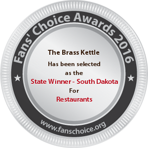 The Brass Kettle - Award Winner Badge