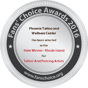 Phoenix Tattoo and Wellness Center - Award Winner Badge