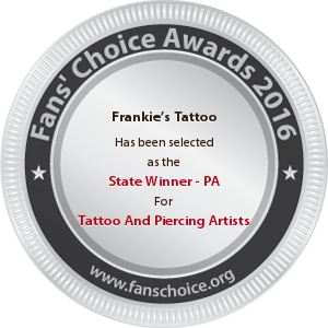 Frankie’s Tattoo - Award Winner Badge