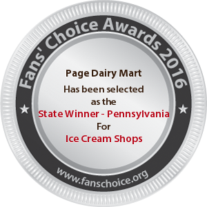 Page Dairy Mart - Award Winner Badge