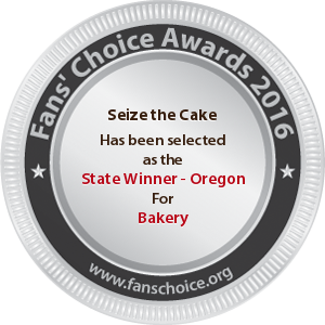 Seize the Cake - Award Winner Badge