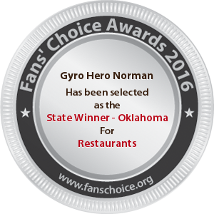 Gyro Hero Norman - Award Winner Badge