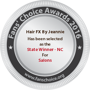 Hair FX By Jeannie - Award Winner Badge