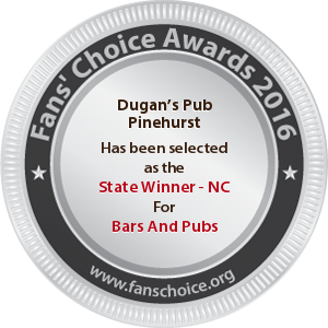 Dugan’s Pub Pinehurst - Award Winner Badge