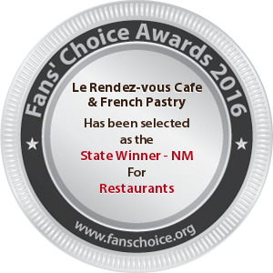 Le Rendez-vous Cafe & French Pastry - Award Winner Badge