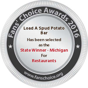 Load A Spud Potato Bar - Award Winner Badge