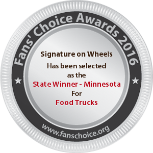Signature on Wheels - Award Winner Badge