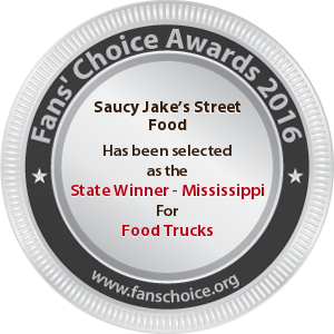 Saucy Jake’s Street Food - Award Winner Badge