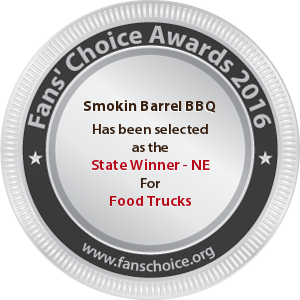 Smokin Barrel BBQ - Award Winner Badge