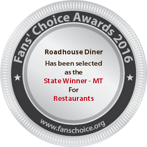 Roadhouse Diner - Award Winner Badge