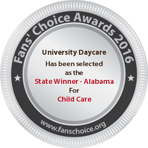 University Daycare - Award Winner Badge