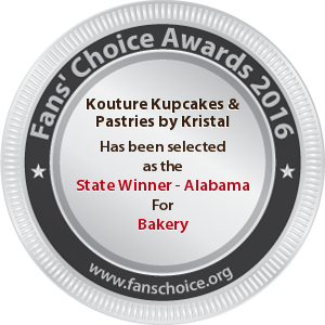 Kouture Kupcakes & Pastries by Kristal - Award Winner Badge