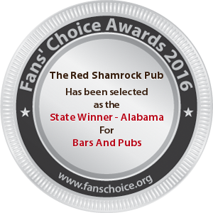 The Red Shamrock Pub - Award Winner Badge