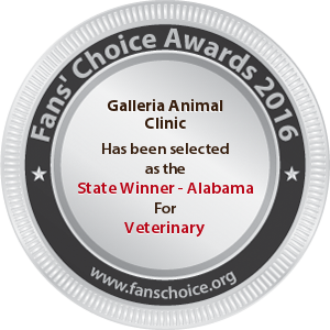 Galleria Animal Clinic - Award Winner Badge