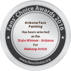 Arizona Face Painting - Award Winner Badge