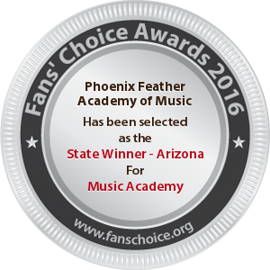 Phoenix Feather Academy of Music - Award Winner Badge