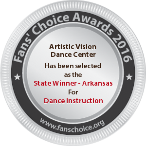 Artistic Vision Dance Center - Award Winner Badge