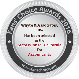 Whyte & Associates, Inc. - Award Winner Badge