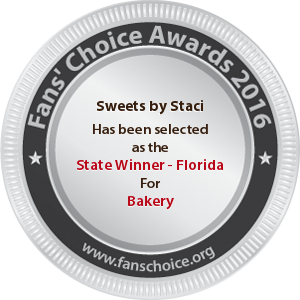 Sweets by Staci - Award Winner Badge