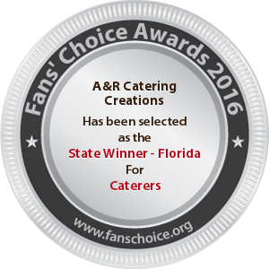 A&R Catering Creations - Award Winner Badge