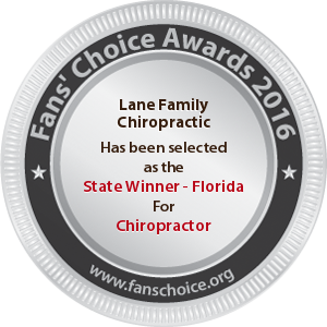 Lane Family Chiropractic - Award Winner Badge