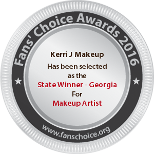 Kerri J Makeup - Award Winner Badge