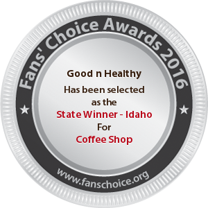 Good n Healthy - Award Winner Badge