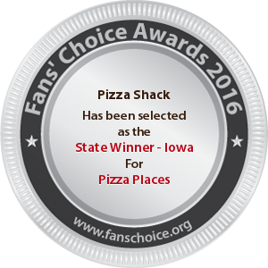 Pizza Shack - Award Winner Badge
