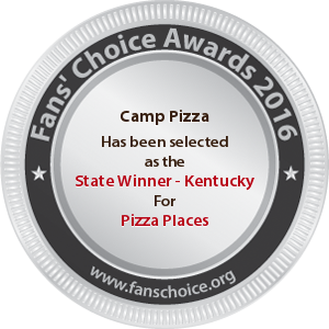 Camp Pizza - Award Winner Badge