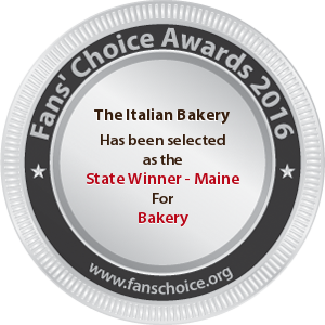 The Italian Bakery - Award Winner Badge