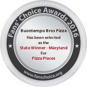 Buontempo Bros Pizza - Award Winner Badge