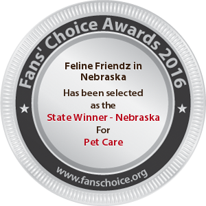Feline Friendz in Nebraska - Award Winner Badge