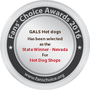 GALS Hot dogs - Award Winner Badge